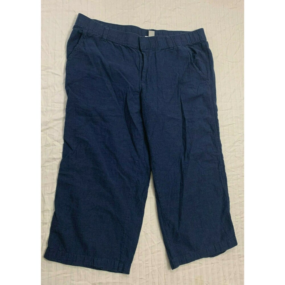 LIZ CLAIBORNE WOMENS CAPRIS PANTS SIZE L